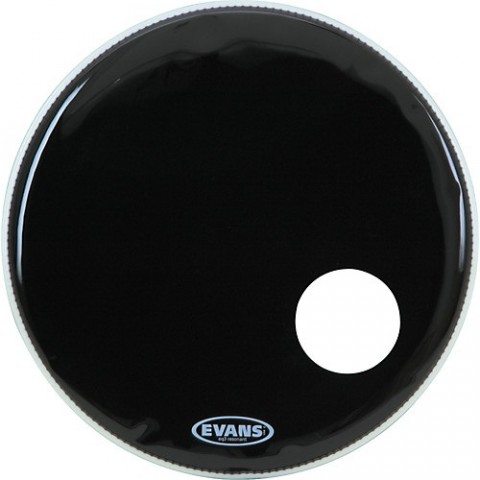 Evans EQ3 Resonant Black Bass Drum Head - 20"
